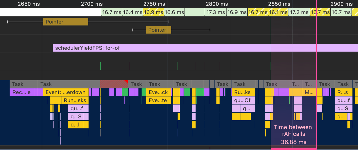 Breaking Up with Long Tasks or: how I learned to group loops and wield the yield